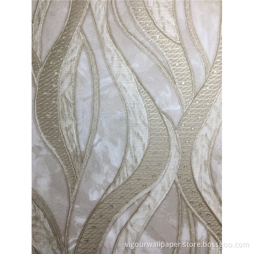 Wall Paper 3D Modern Simple Geometric Wallpaper